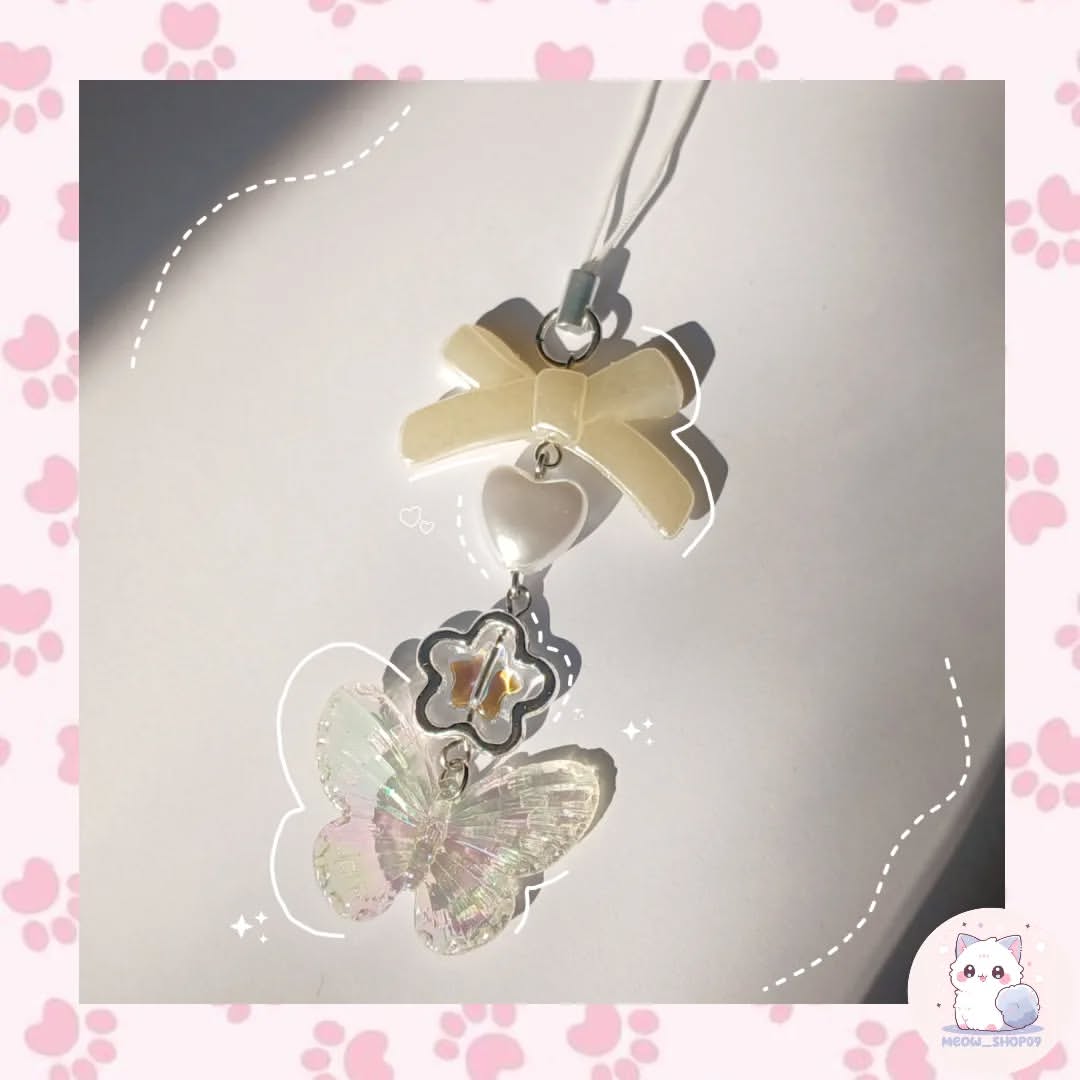 آویز گوشی پروانه